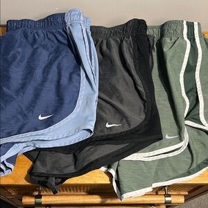Set of 3 Nike Athletic Shorts
